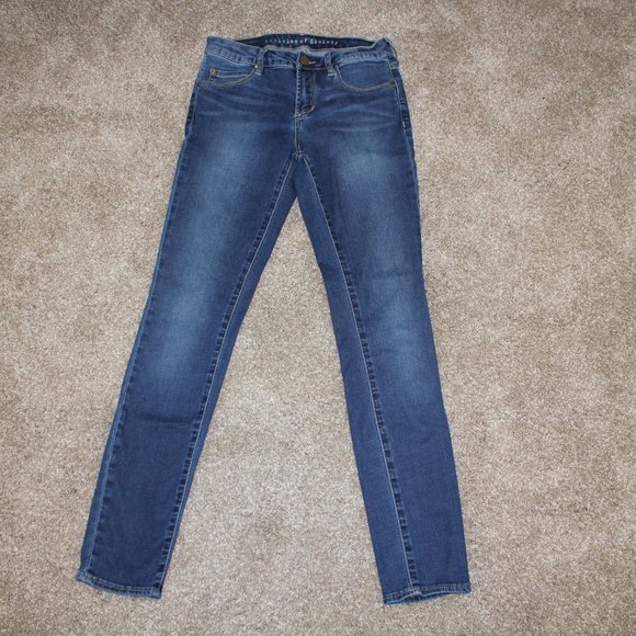 Articles of Society Dark Wash Camino Skinny Jeans Denim Pants Womens Size 25 - Picture 7 of 7